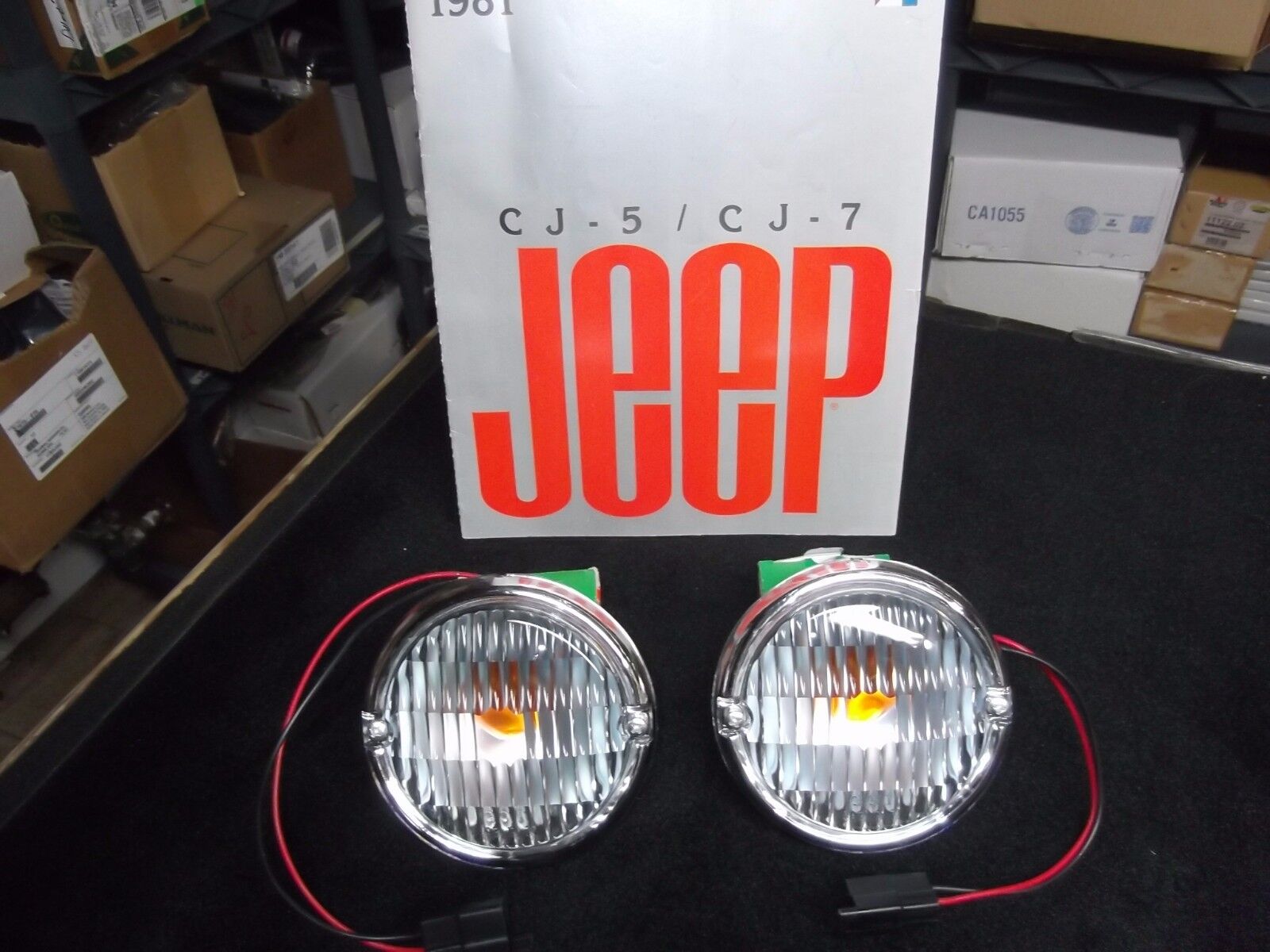 Jeep CJ, CJ Laredo, Renegade, Park and turn signal lamp