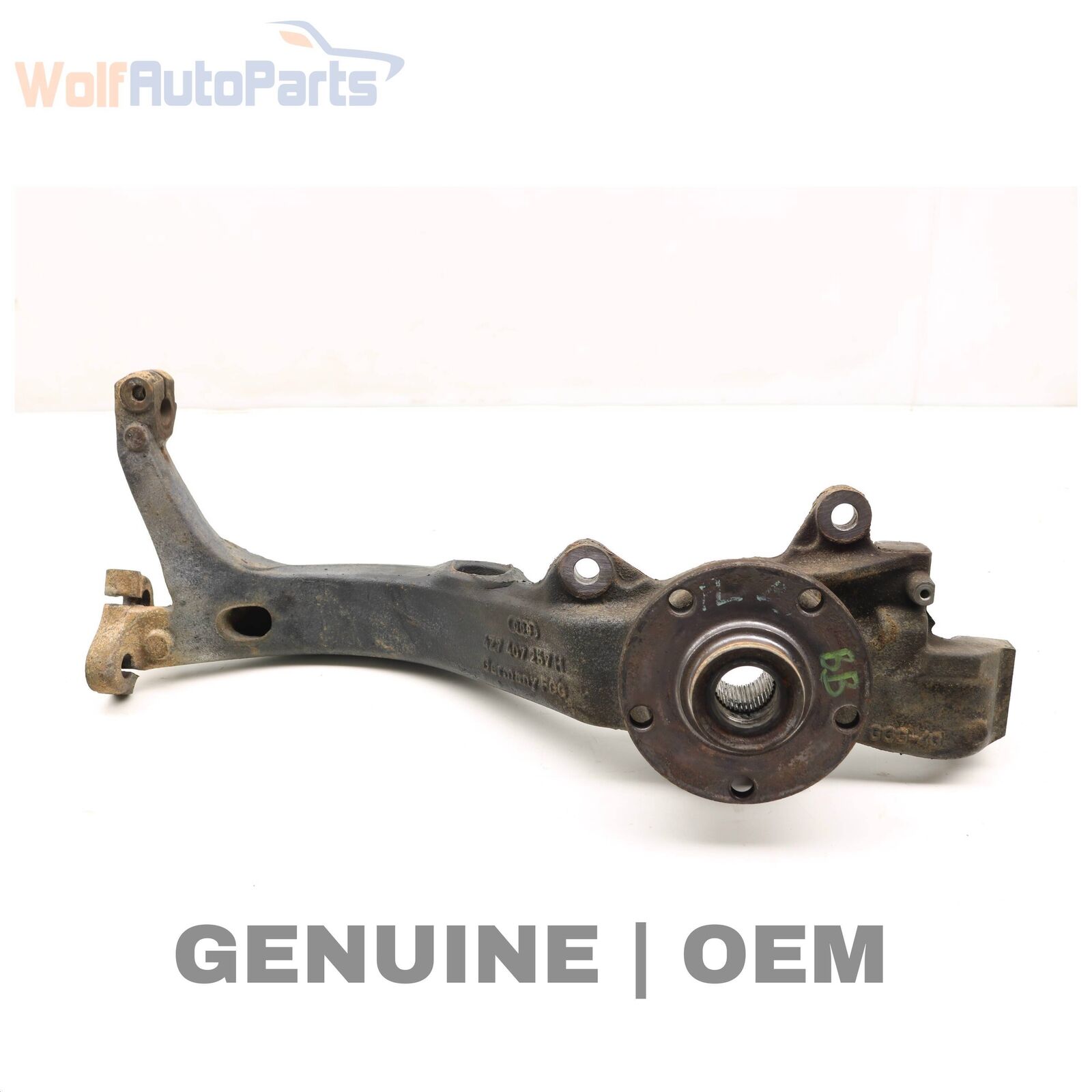 2004-2005 AUDI ALLROAD QUATTRO - Front LEFT Spindle Knuckle W/ Wheel Bearing