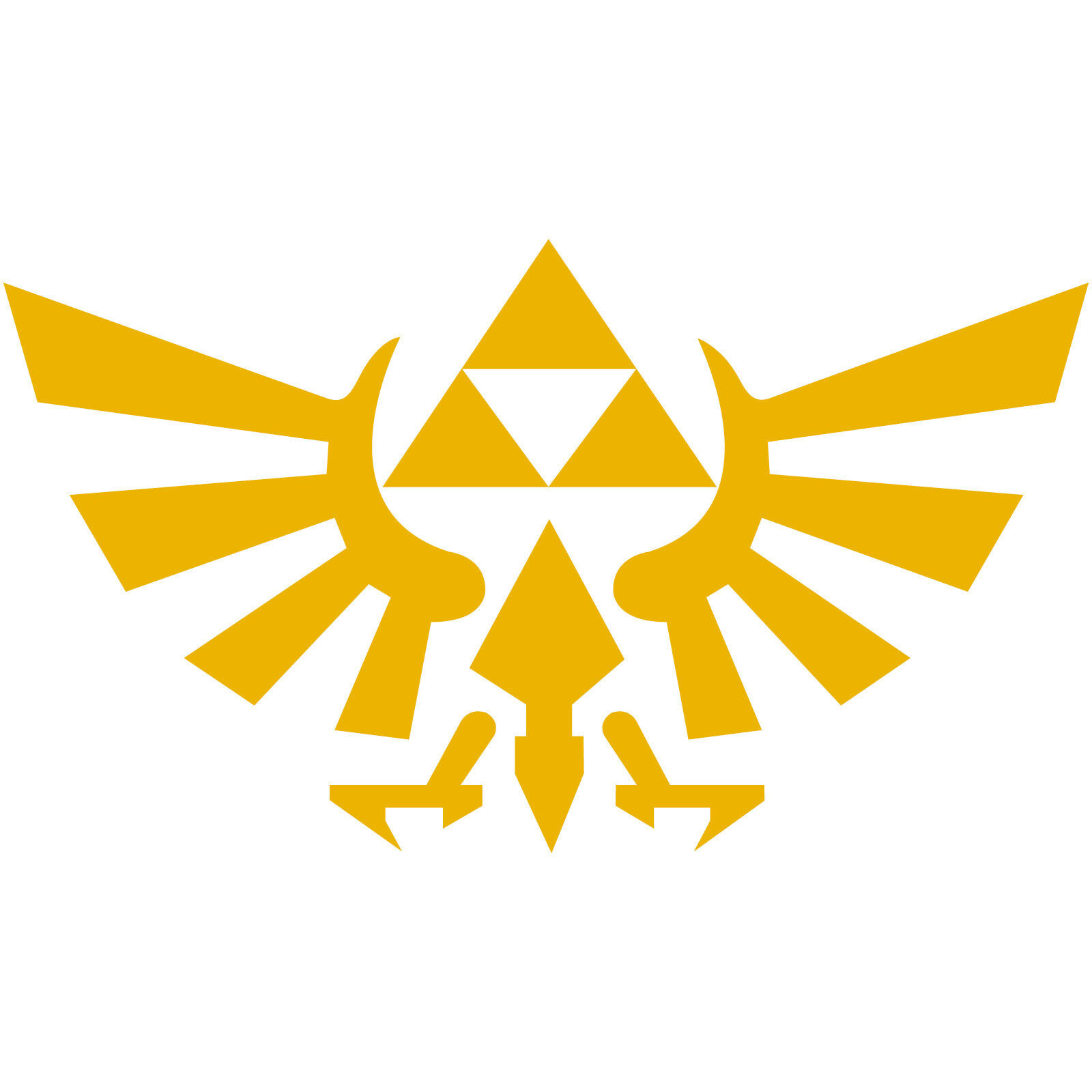 Legend of Zelda Hyrule Crest TriForce Logo 2\