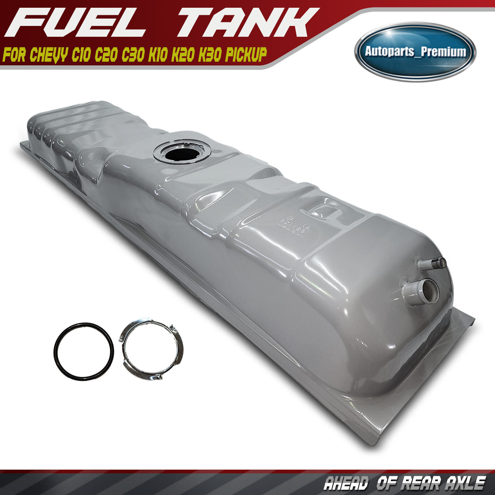 20 Gallons Fuel Tank for Chevy C10 C20 C30 K10 K20 K30 Pickup Ahead Of Rear Axle