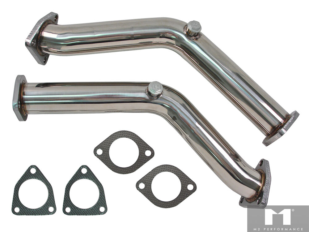 M2 Performance Stainless Downpipes Test Pipes 2003-2008 Infiniti G35 VQ35DE