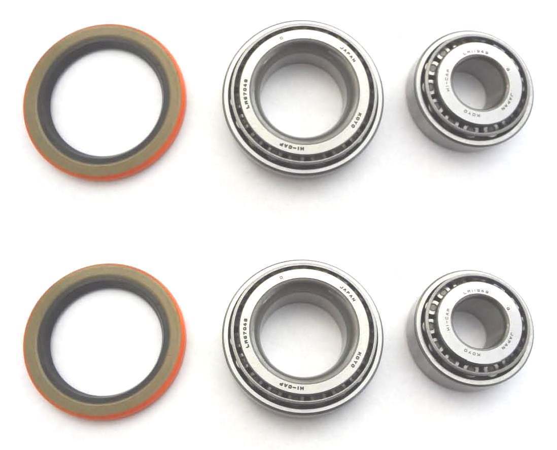 Ford F-150 2wd Front Wheel Bearings and Seal Kit 1997-2003 (2 sides) KOYO TIMKEN