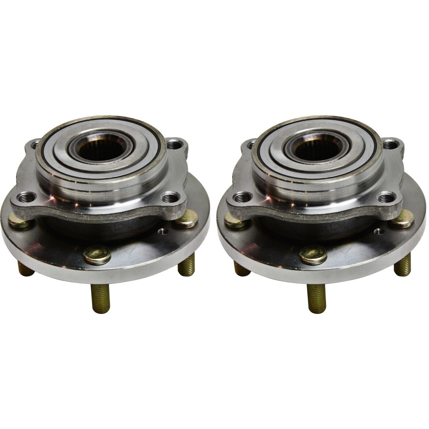 Wheel Hubs For 2004-11 Mitsubishi Galant Front Left & Right with Bearing FWD