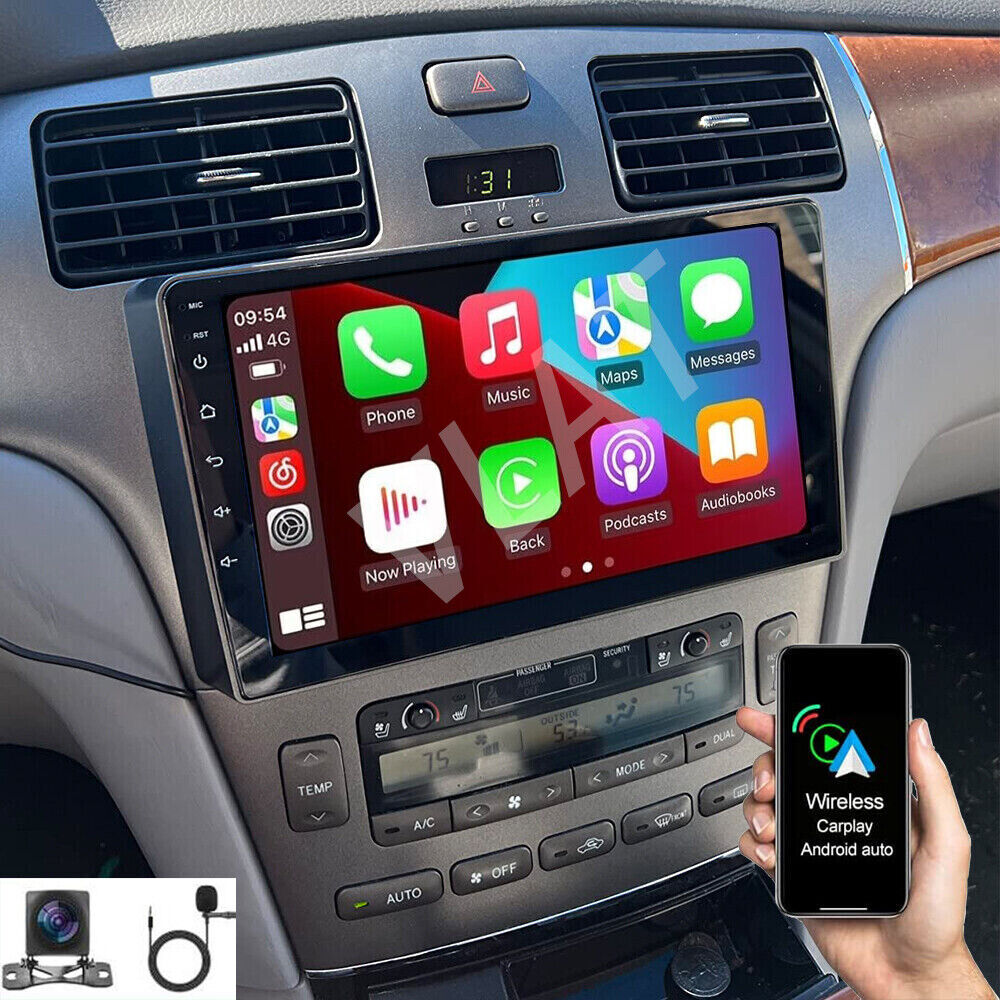 For Lexus ES300 ES330 2001-2006 Android 12.0 Carplay Car Stereo Radio GPS BT
