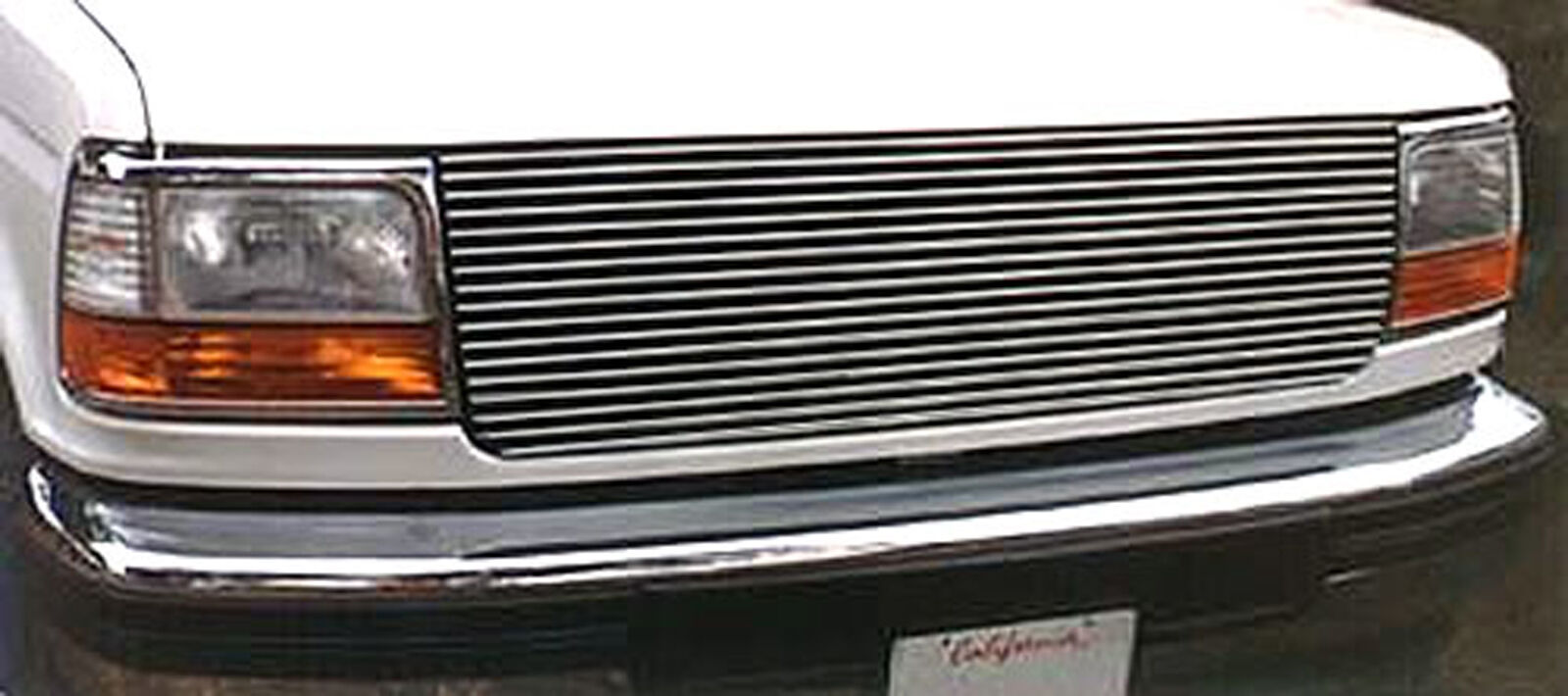 BILLET GRILLE GRILL 92~97 FORD F150 BRONCO F-250 F350 93 94 95 96 Insert