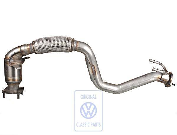 Genuine SKODA VW octavia Exhaust Pipe With Pre-Catalyst 1K0254301X