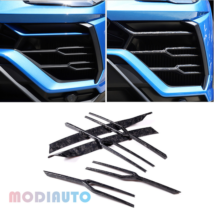 forging style front bumper Air intake grille moulding For Lamborghini Urus 18-22