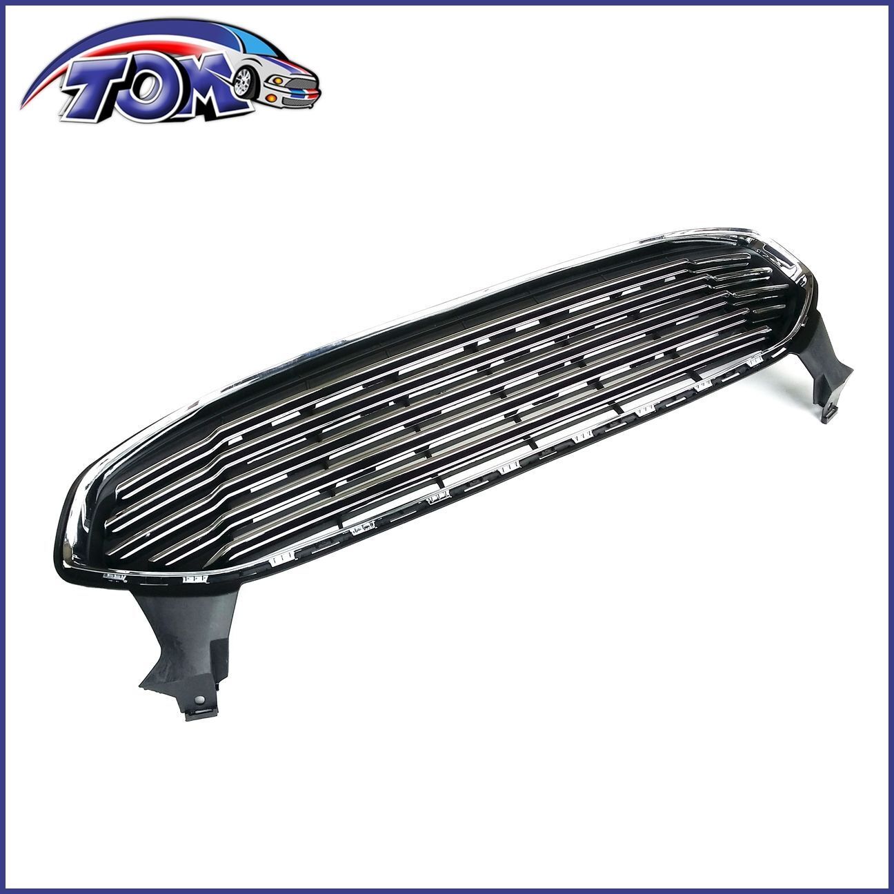 New Front Bumper Upper Grille Assembly Fits Ford Fusion 2013-2016 DS7Z8200BA