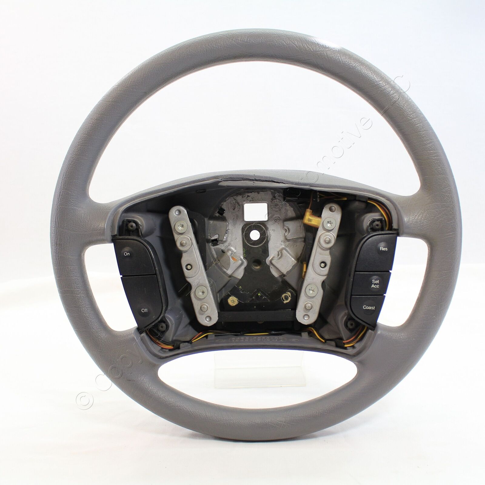 Ford OEM Gray Steering Wheel w/ Cruise for 1995-1997 Mecury Mystique