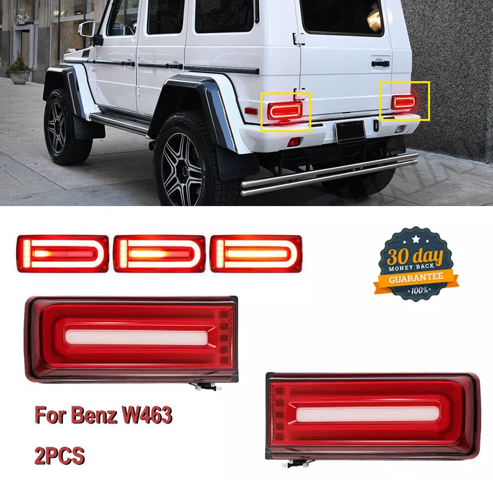 LED Tail Light Signal Lamps For 1999-2018 Mercedes W463 G-Wagon G63 G55 AMG G550