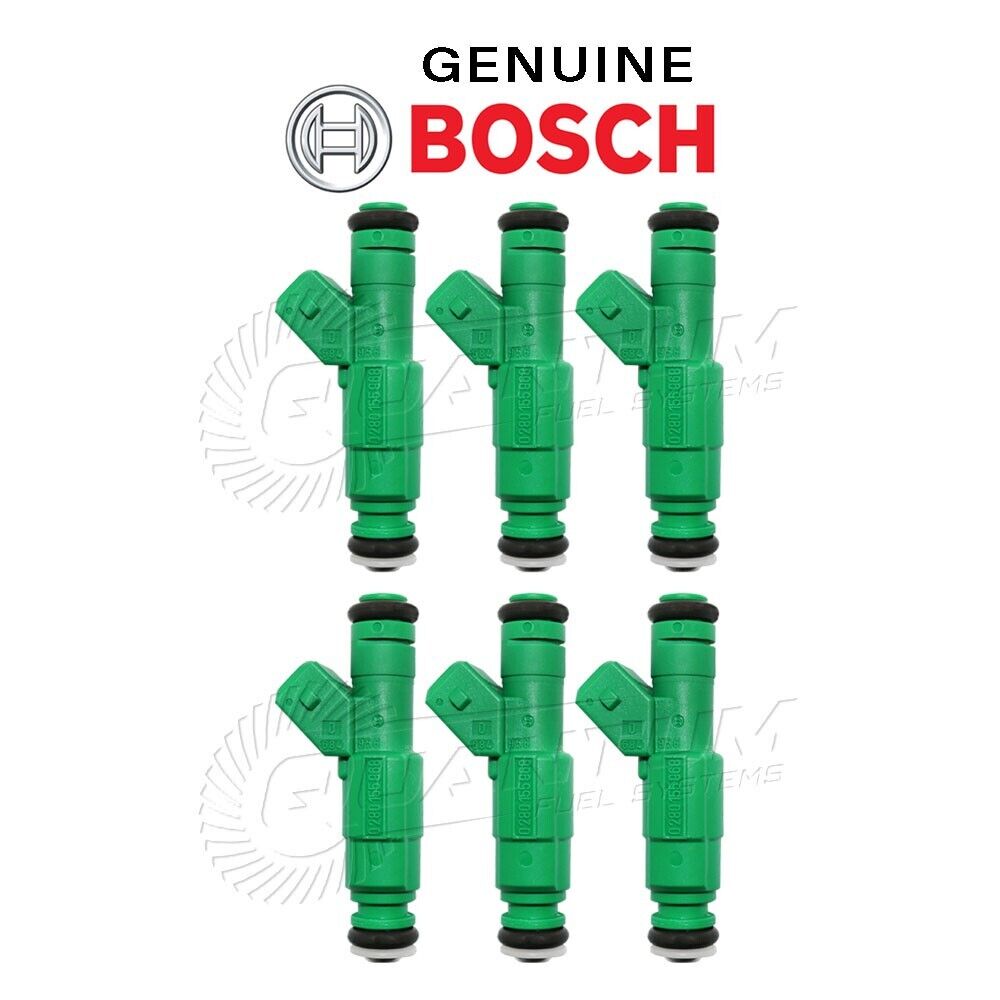 GENUINE Bosch 0280155968 440cc 42lb EV1 Fuel Injectors (6)