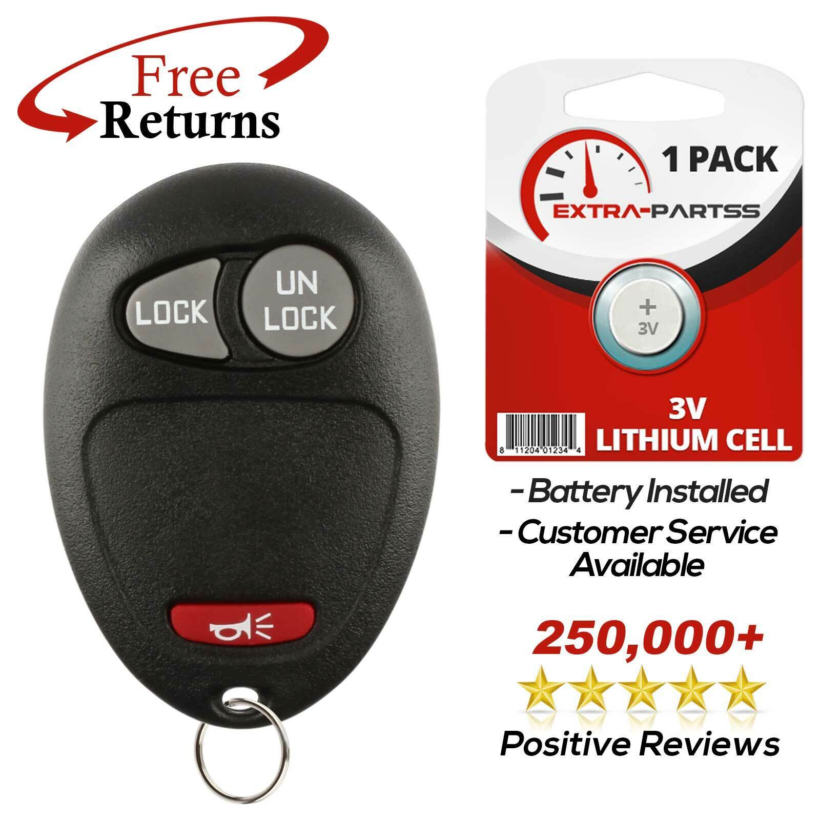 For Replacement Keyless Entry Remote Key Fob Transmitter Clicker Control Alarm