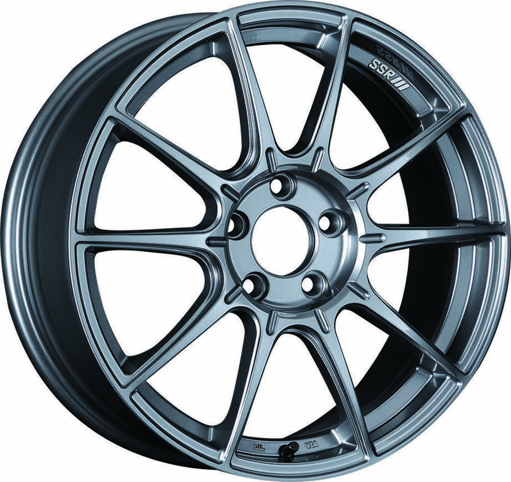 SSR GTX01 18x9.5 5x114.3 40mm Dark Silver Wheel - XA18950+4005GDK