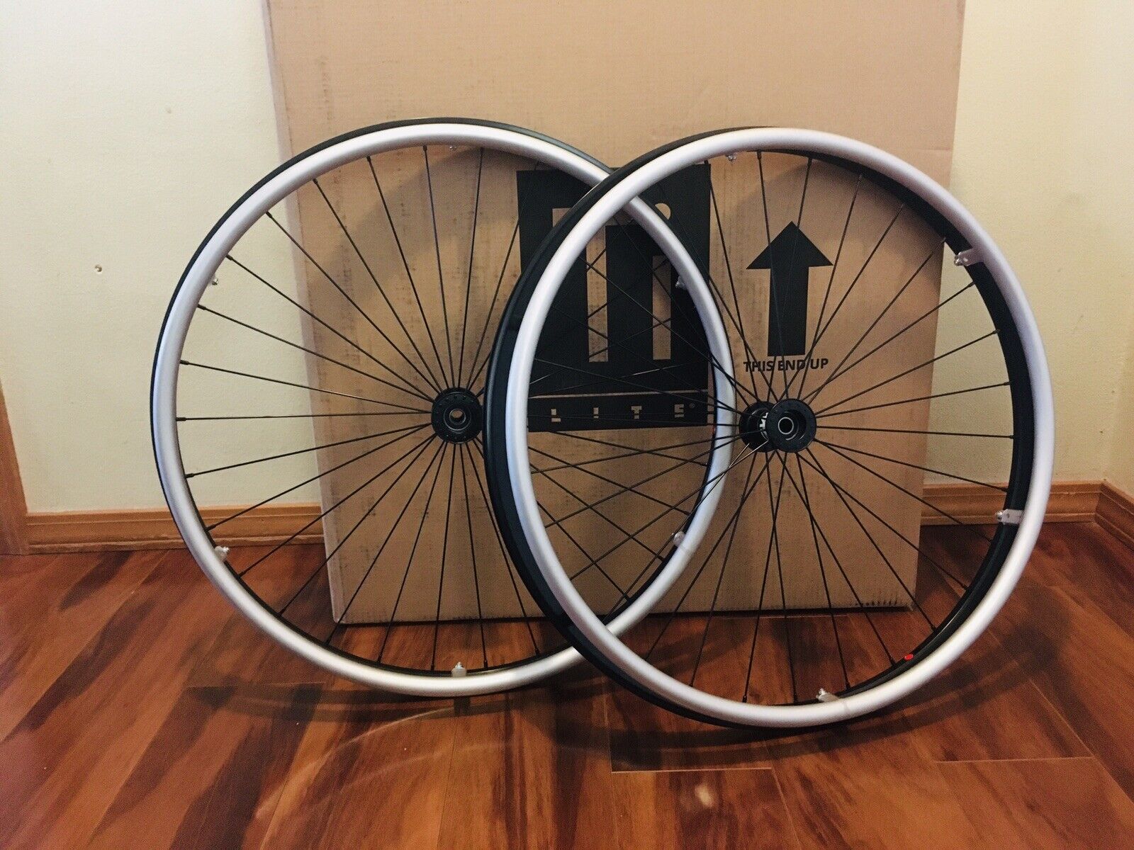 Ti Lite 25” Shadow Wire Wheels With A New Pair Of Primo Racers Tire