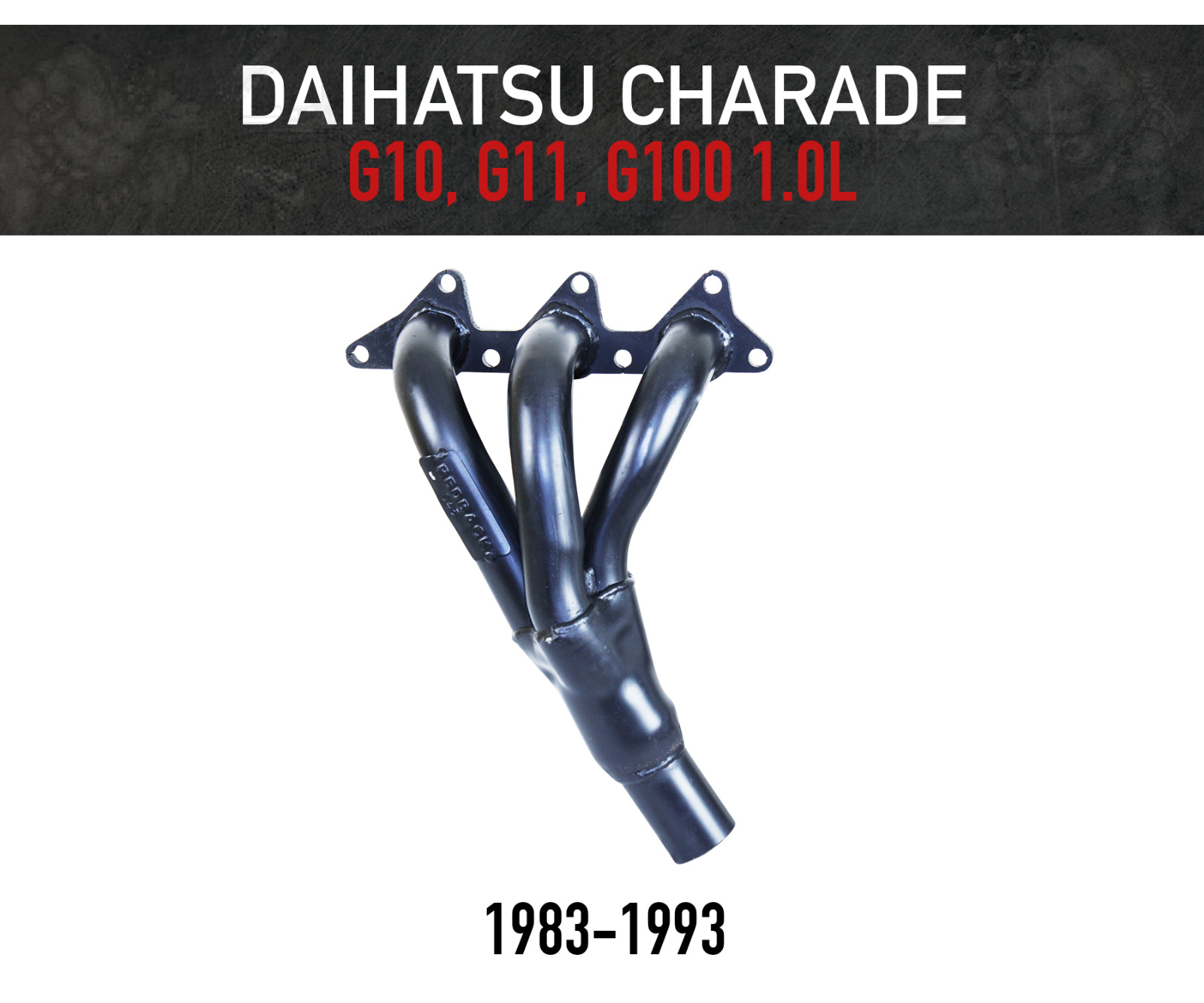 Headers / Extractors for Daihatsu Charade & Handivan G10- G100 1.0L (1983-1993)