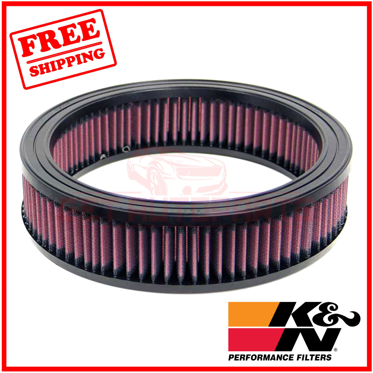 K&N Replacement Air Filter fits Ford Fairlane 1966-1967