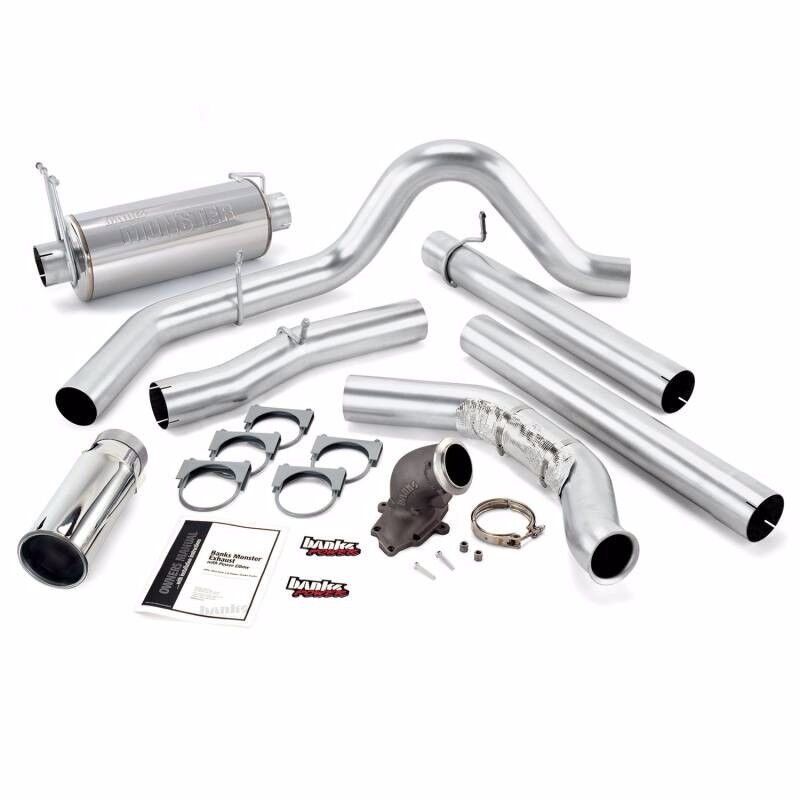BANKS MONSTER EXHAUST & POWER ELBOW 00-03 EXCURSION 7.3