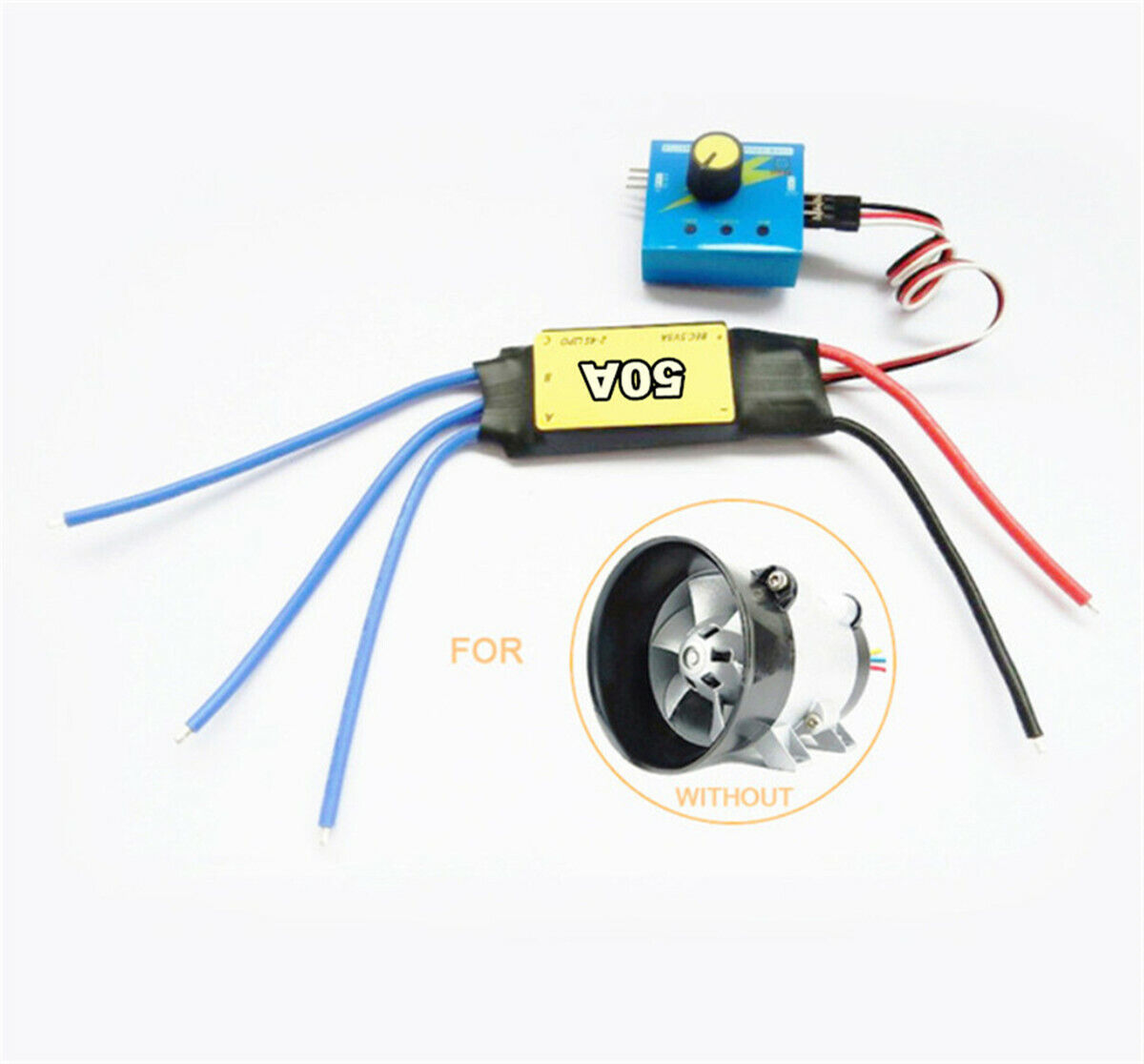 12V Max 600W Controller for Car Electric Turbine Power Turbo Charger Tan Air Fan