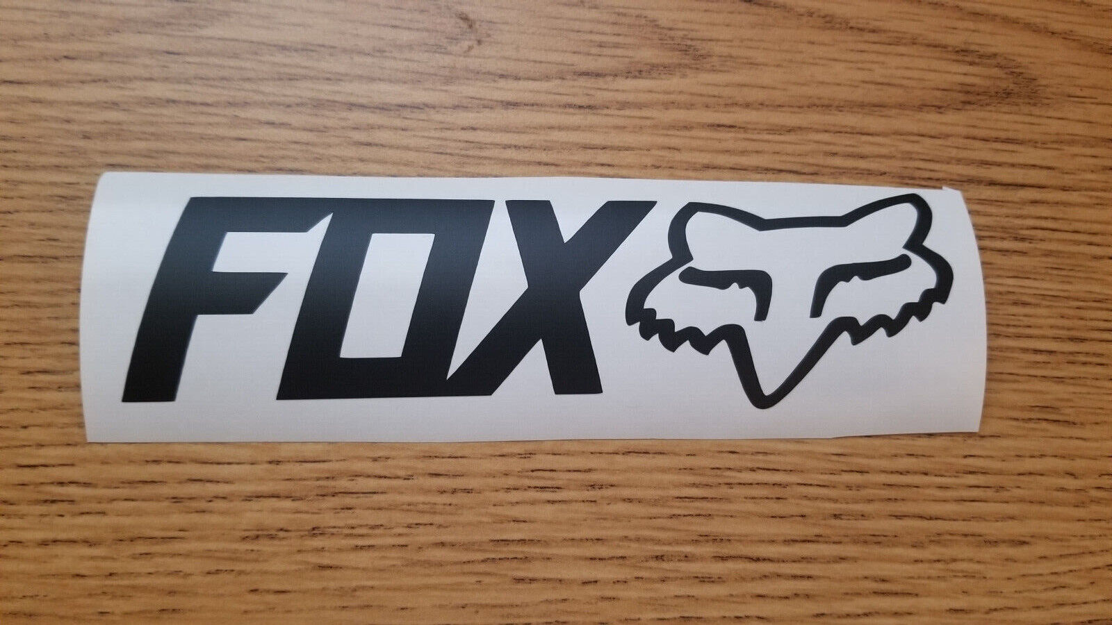 FOX decal Racing Pick Size and Color car window tool box mechanic racer sticker