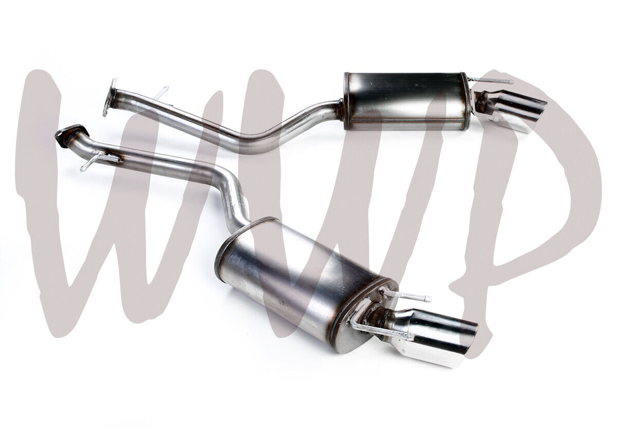 Stainless Axle-Back Muffler Exhaust System 14-20 Lexus IS IS250 IS300 & IS350 V6