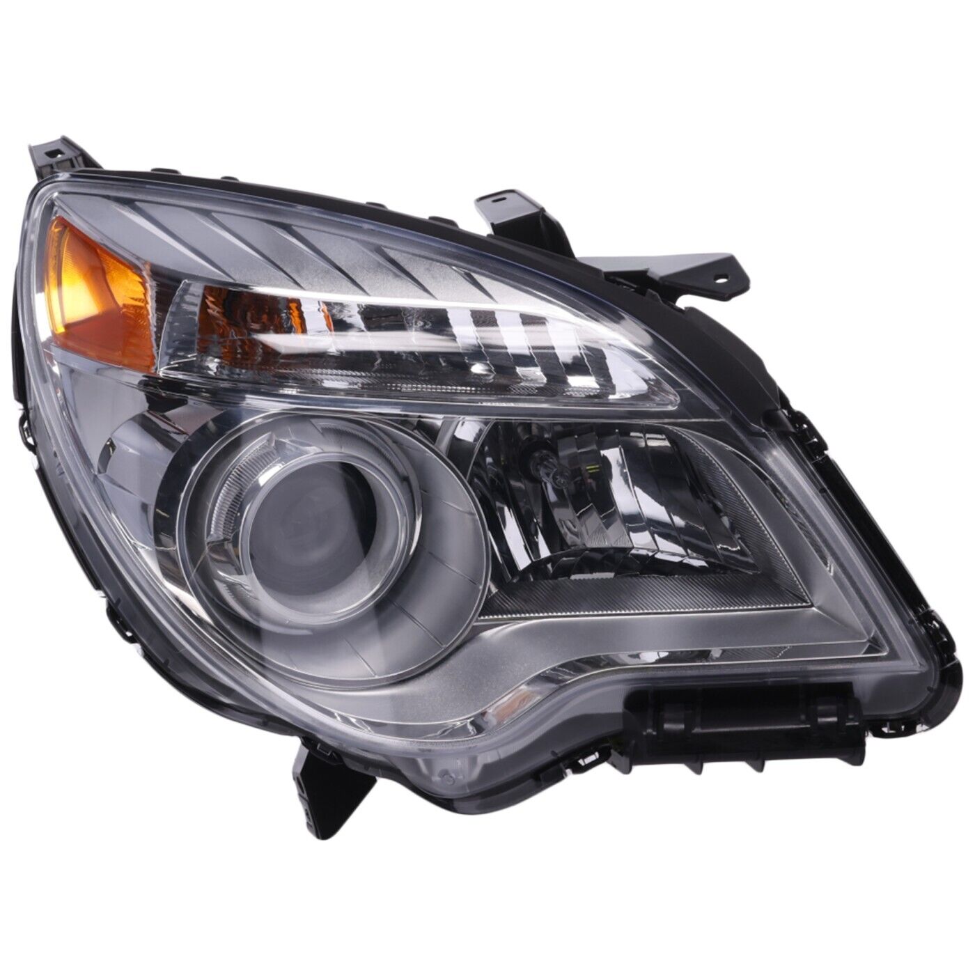 Headlight For 2010-2015 Chevrolet Equinox Right Projector Type With Bulb