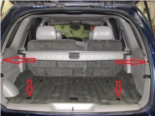 Envelope Style Trunk Cargo Net for SAAB 9-7X 2005-2009 NEW