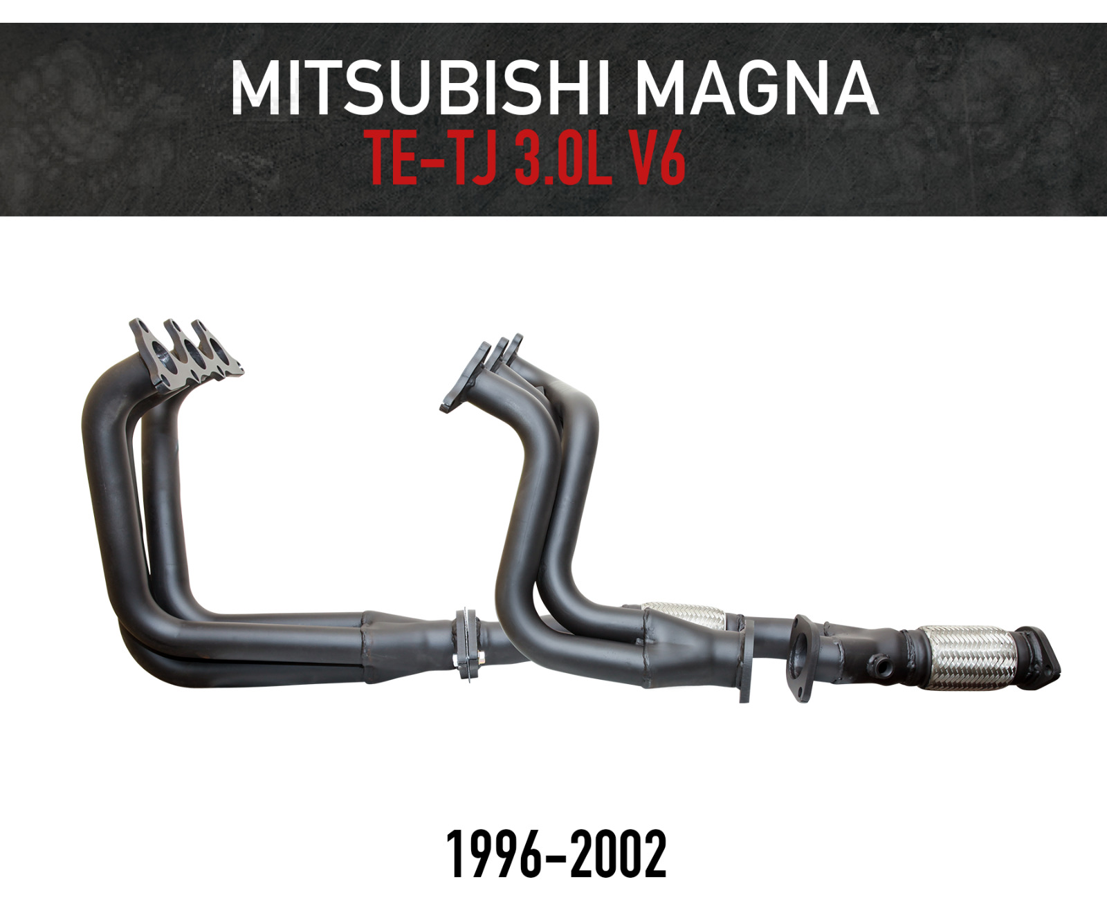 Headers / Extractors for Mitsubishi Magna TE-TJ 3.0L V6 (1996-2002)