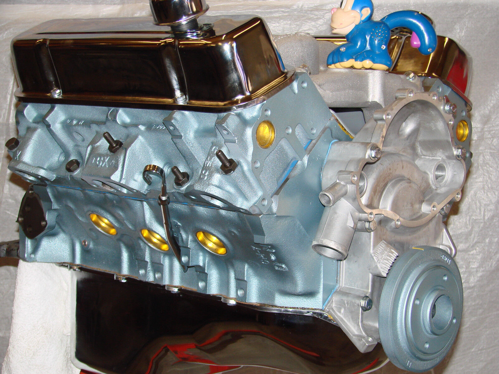 400 Pontiac High Performance balanced crate engine with cast heads