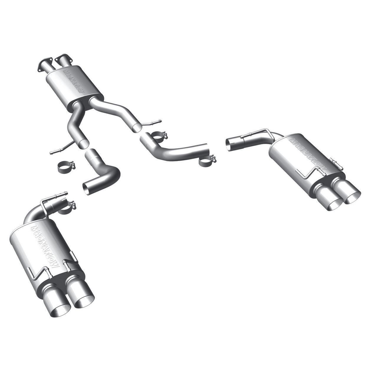 MagnaFlow Exhaust System Kit - Fits: 1990-1995 Nissan 300zx Street Series Stainl