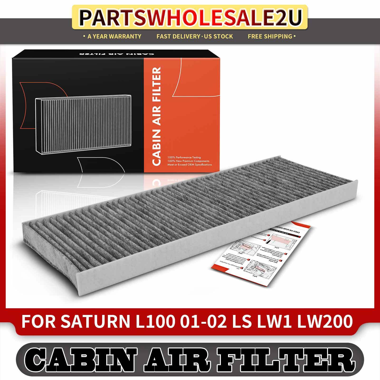 New Front Activated Carbon Cabin Air Filter for Saturn L100 L300 LS1 LS2 LW2 LW1