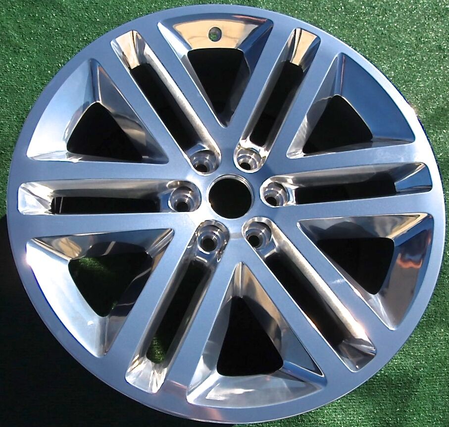 Set 4 New OEM Factory Ford spec F150 Expedition PLATINUM Polished 22 inch WHEELS