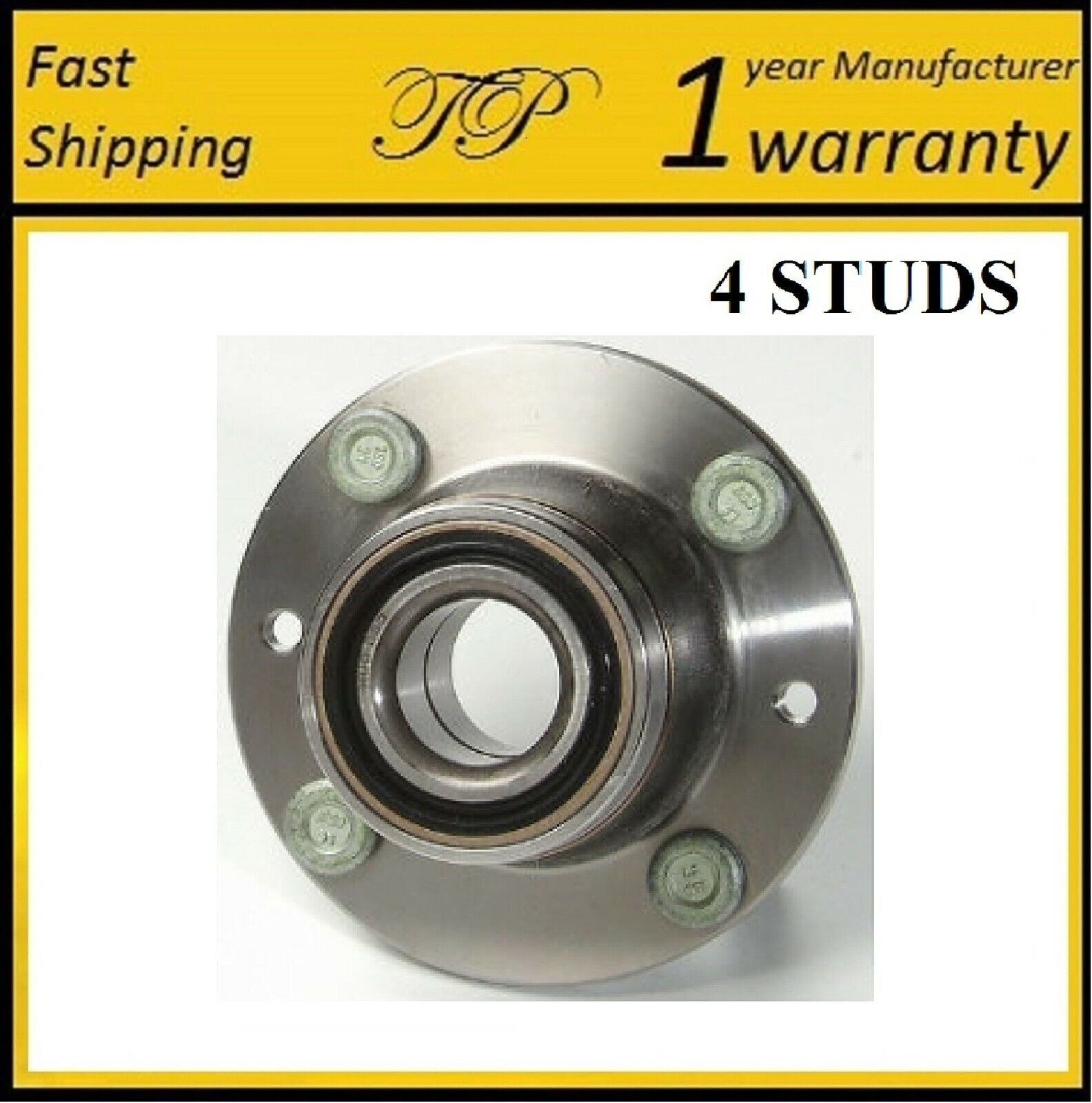 REAR Wheel Hub Bearing Assembly For 1994-1999 MERCURY TRACER NON-ABS, REAR DRUM