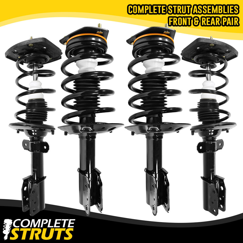 Front & Rear Quick Complete Strut & Coil Springs for 98-02 Oldsmobile Intrigue