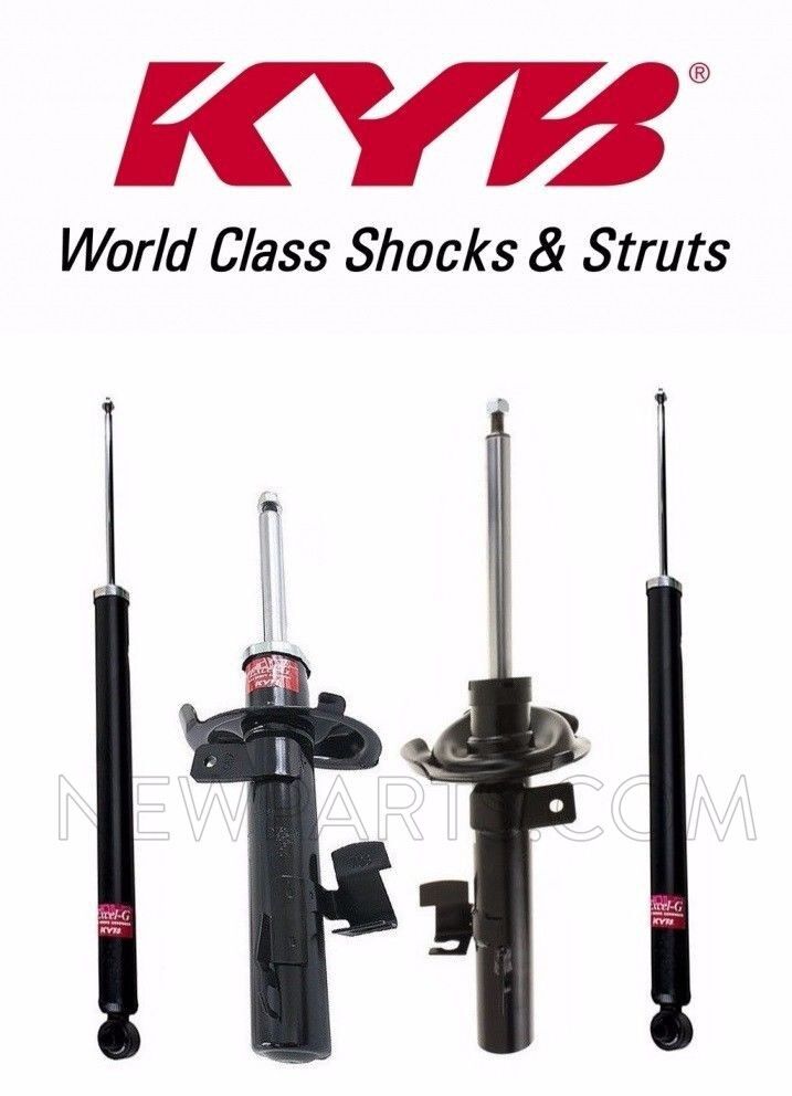 Set of 4 KYB Excel-G Shocks/Struts Front & Rear for Mazda 3 Mazda 5 NEW