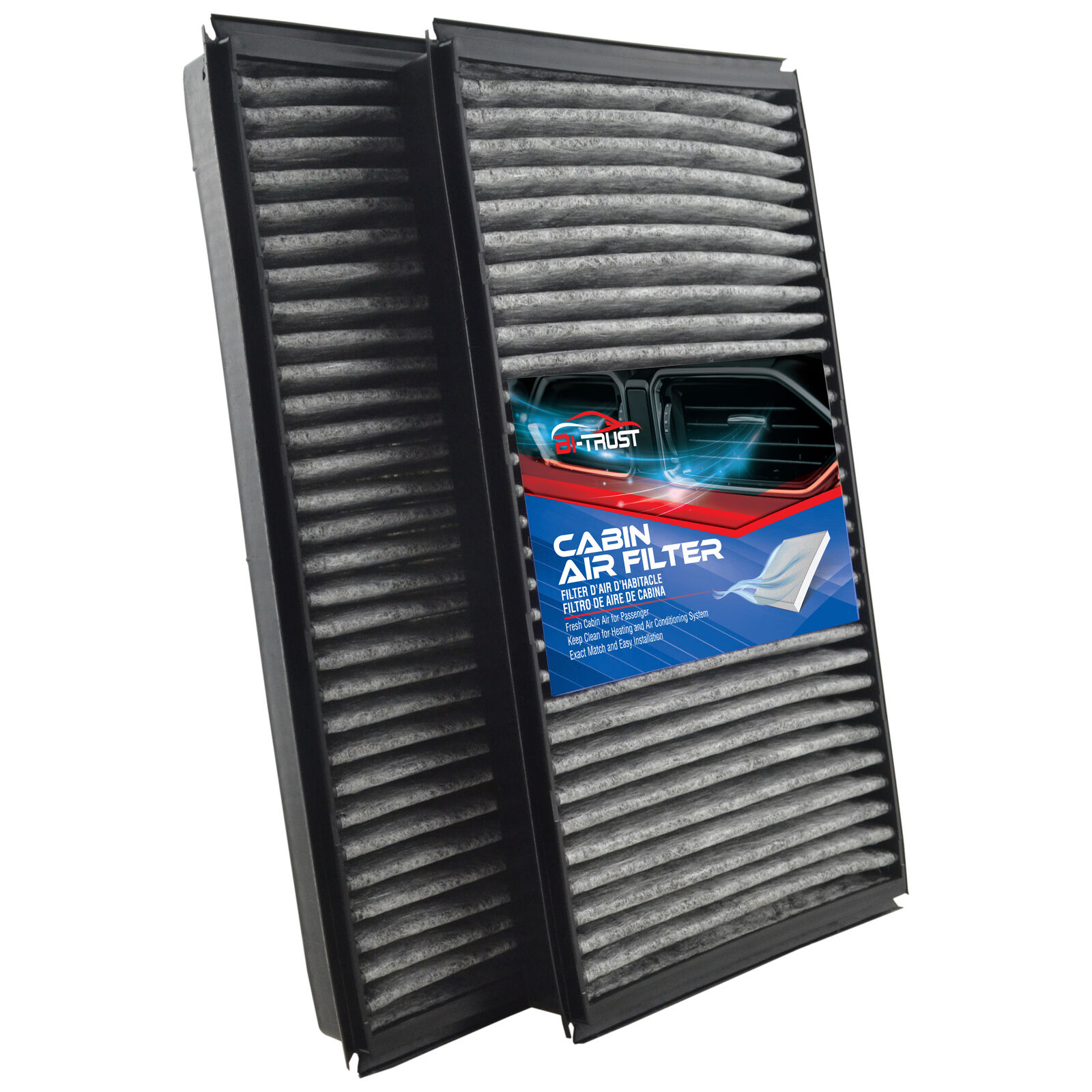 Activated Carbon Cabin Air Filter for BMW ALPINA B7 760I 750LI 750I 745L