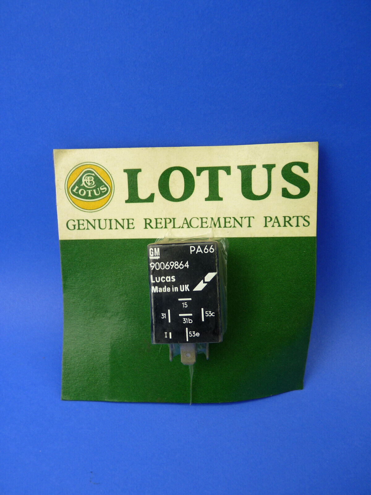 Lotus NOS Esprit wiper delay module S.I.R. A082M6457F