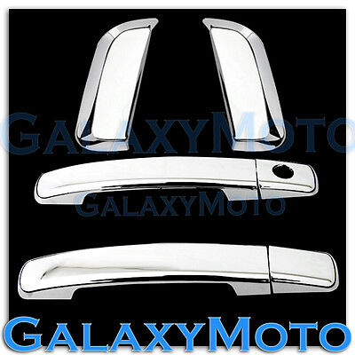 Triple Chrome plated 4 Door Handle w/o PSG KH Cover for 05-12 Nissan PATHFINDER