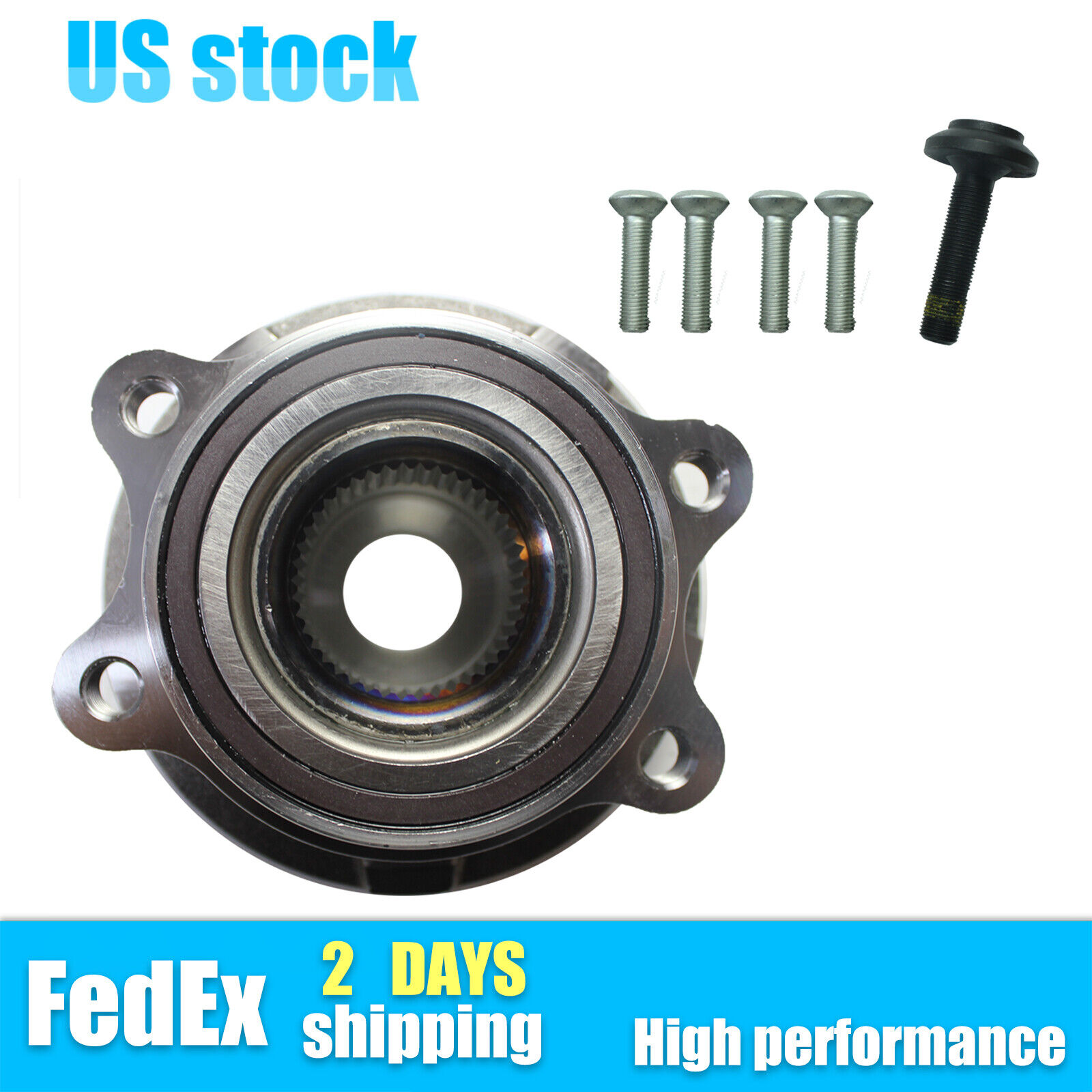 Front Left or Right Wheel Bearing & Hub Assembly For Audi A4 A5 Quattro Q5 S5 