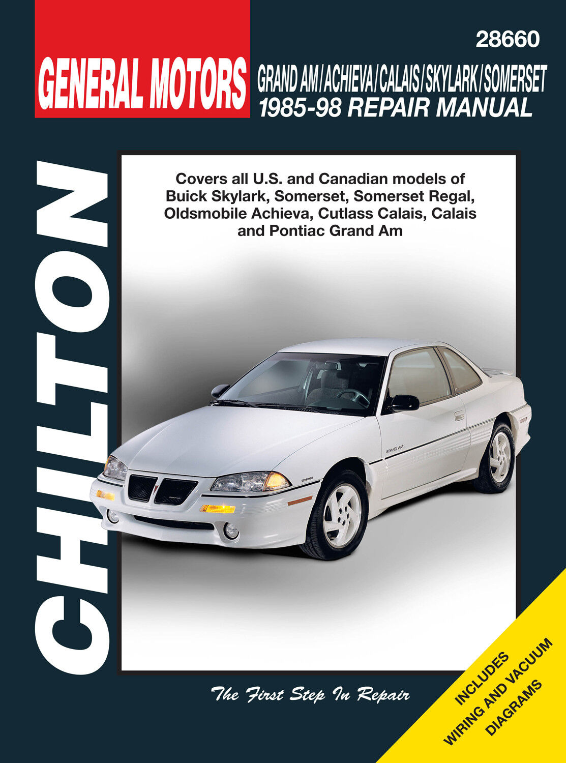 Chilton  Repair Manual 1985-98 Grand AM achieva calais skylark somerset 28660