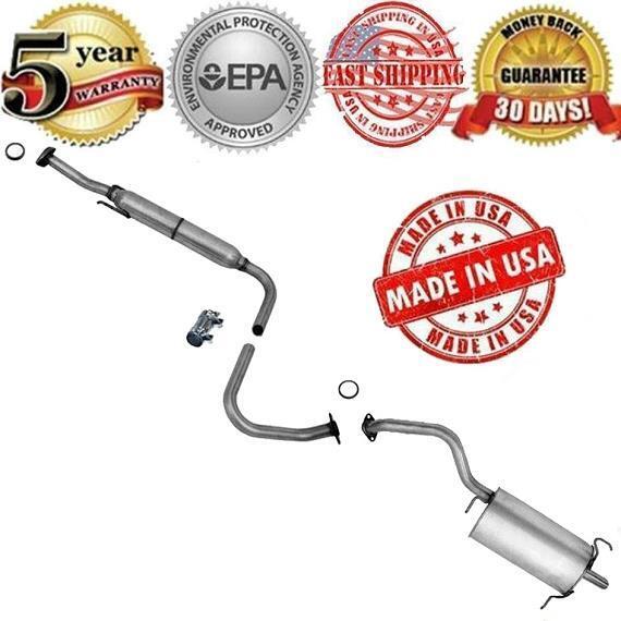 New Resonator Extension Pipe & Rear Muffler for Nissan Sentra 2007-2012 2.0L