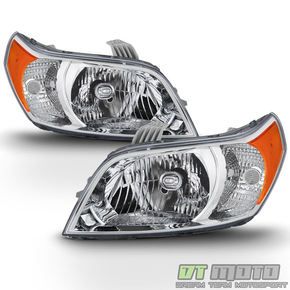 New [Left+Right] 2009-2011 Chevy Aveo5 Aveo 5 Halogen Headlights Replacement