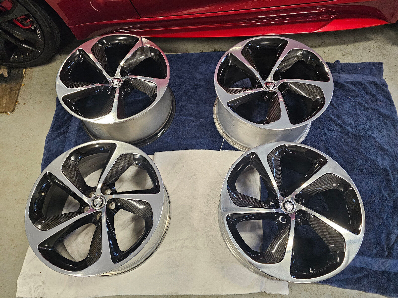 Carbon Forged Wheel set 20\