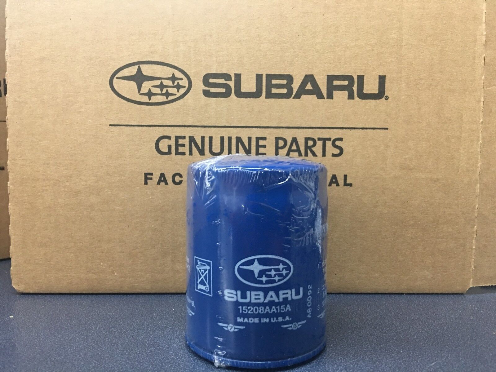 OEM Factory Subaru Engine Oil Filter 15208AA15A Geniuine Forester Outback Legacy