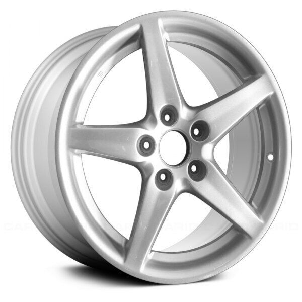 New Wheel For 2005-2006 Acura RSX 2.0L L4 17x7 Alloy 5 Spoke 5-114.3mm Silver