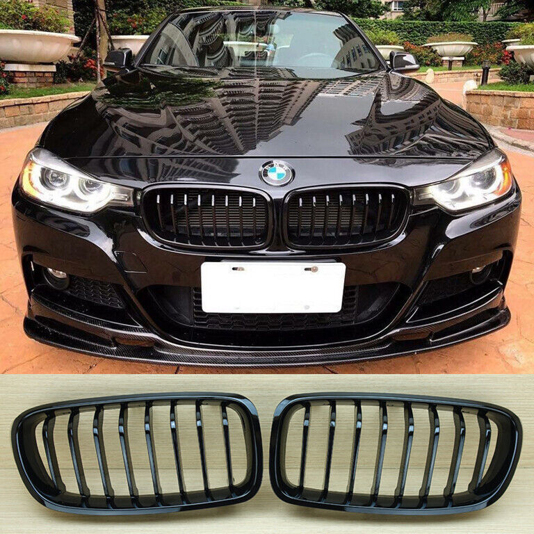 Glossy/Piano black BMW F30  F31  front  Grille Grill 328i  335i 316d 318d 320d