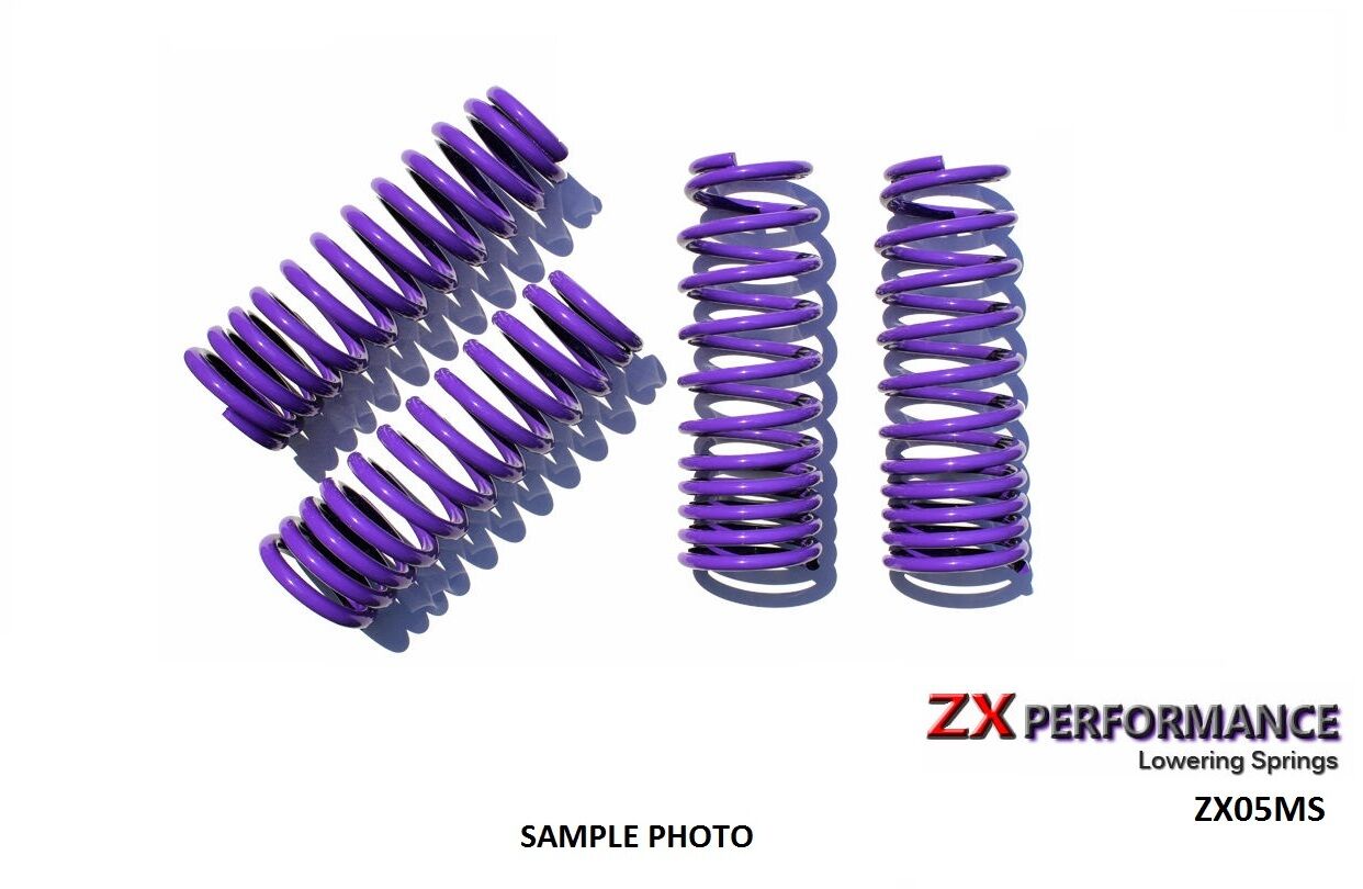 ZX Purple Lowering Springs For 2005-2014 Ford Mustang