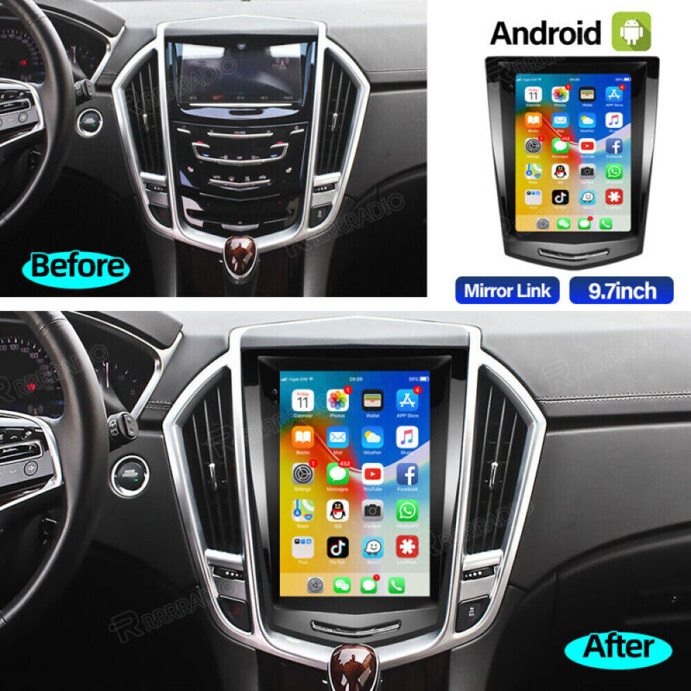 Android13 Car Radio GPS Nav WIFI Stereo Player For Cadillac ATS SRX XTS ATSL CTS