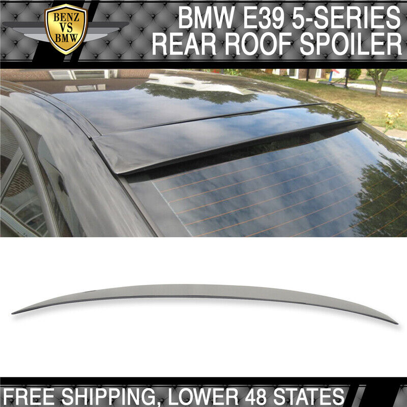 97-03 BMW 5 Series E39 M5 4Dr AC Style Unpainted ABS Roof Spoiler