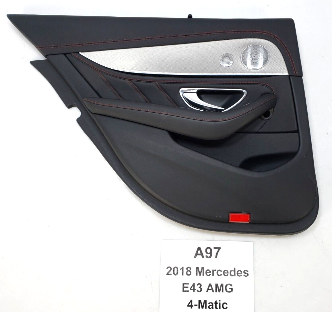 ✅ 17-20 OEM Mercedes W213 E43 AMG Rear Left Driver Side Interior Door Panel Trim