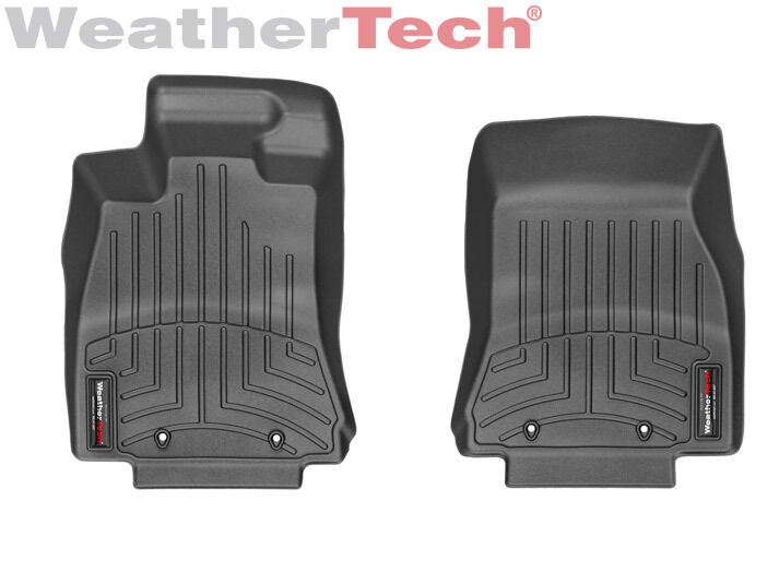 WeatherTech FloorLiner for Jaguar XF w/RWD - 2009-2015 - 1st Row - Black
